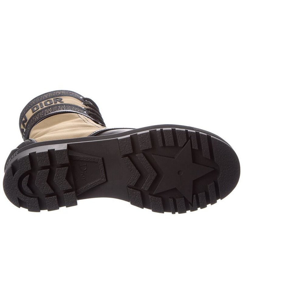 Dior D-Major Canvas & Rubber Boot - Picture 4 of 6
